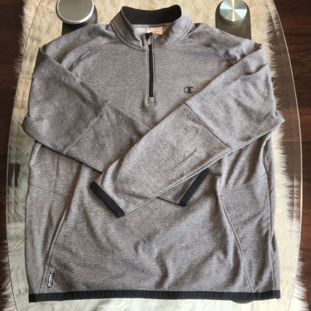 Champion PowerTrain Grey/Black Zip-Up